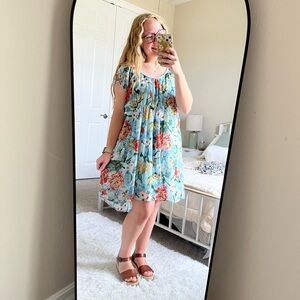 Umgee Urban Outfitters Flowy Floral dress